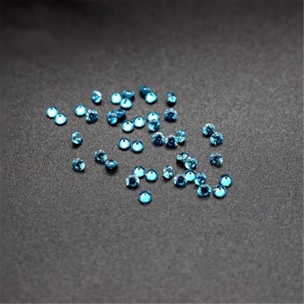 [AAA] Faceted Aquamarine Natural Round Gemstone 1 - 8mm - Image 3