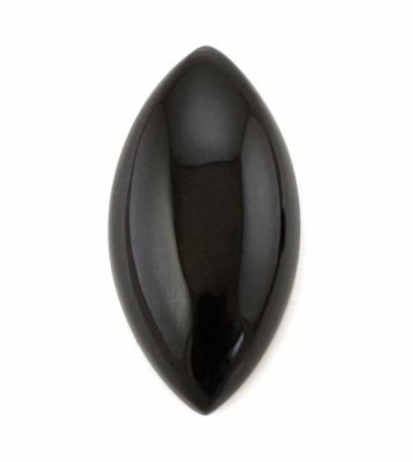 Natural Black Onyx Marquise Cabochon Calibrated Sizes for Jewelry Making