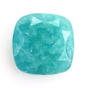 Faceted Ice Amazonite Cushion Shape Cut Gemstone Online Jewelry