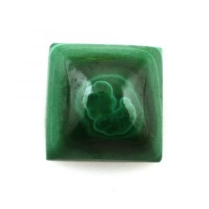 Cabochon Square Shape Malachite Gemstone All Calibrated Sizes