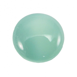 Cabochon Aqua Chalcedony Round Shape Gemstone Calibrated Sizes