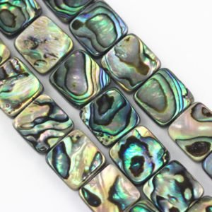 Cabochon Abalone Shell Smooeth Cushion Shape Jewelry Making Loose