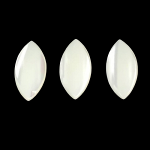 Natural Mother Of Pearl Marquise Flat Cabochon Calibrated Sizes for Jewelry Making