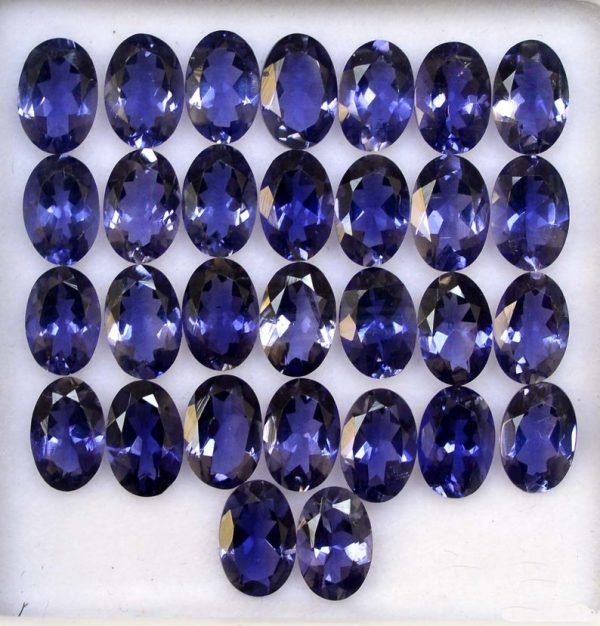[Grade AAA] Iolite Oval Shape Gemstone Sizes 3x5mm–10x14mm - Image 2