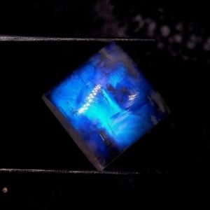 [AA] Cabochon Rainbow Moonstone Square Shape Gemstone [3mm-15mm]