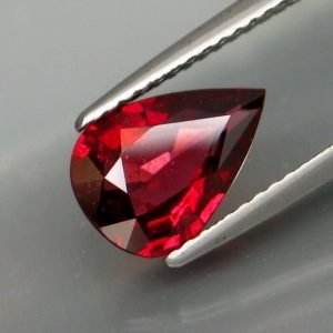 [Grade AAA] Faceted Red Garnet Natural Pear Gemstone 3x5 - 8x12 mm Sizes