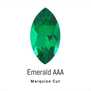 Marquise Cut Natural Genuine Calibrated Emerald Grade AAA