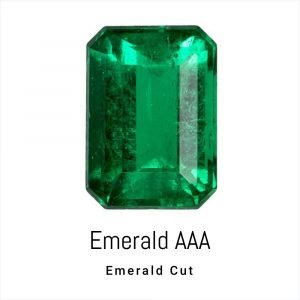 Emerald Cut Natural Genuine Calibrated Emerald Grade AAA
