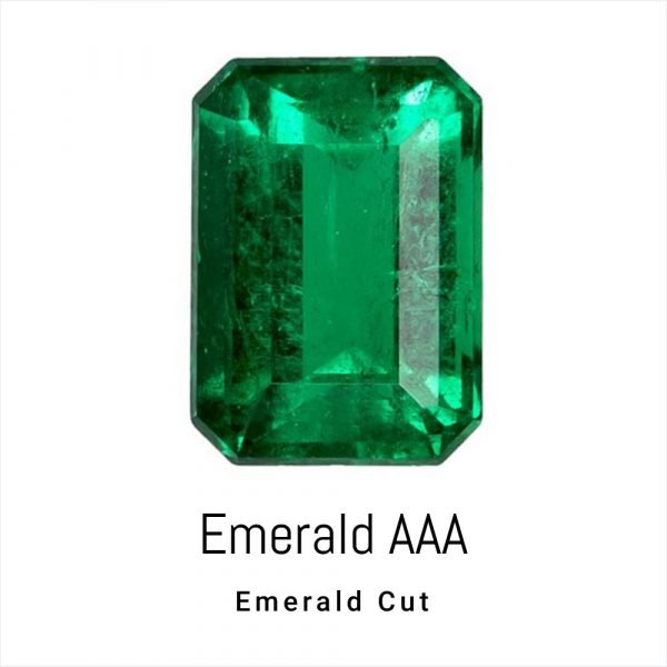 Emerald Cut Natural Genuine Calibrated Emerald Grade AAA