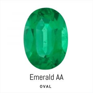 Oval Cut Natural Genuine Calibrated Emerald Grade AA