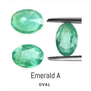 Oval Cut Natural Genuine Calibrated Emerald Grade A